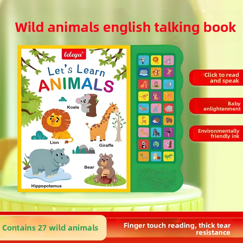 Early Education English Audio Word Touch Reading Book