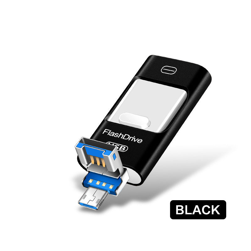 Premium 3-in-1 USB Flash Drive for Mobile & Computer