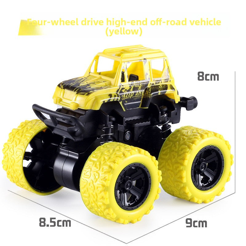 Toy car, excavator, inertial off-road vehicle