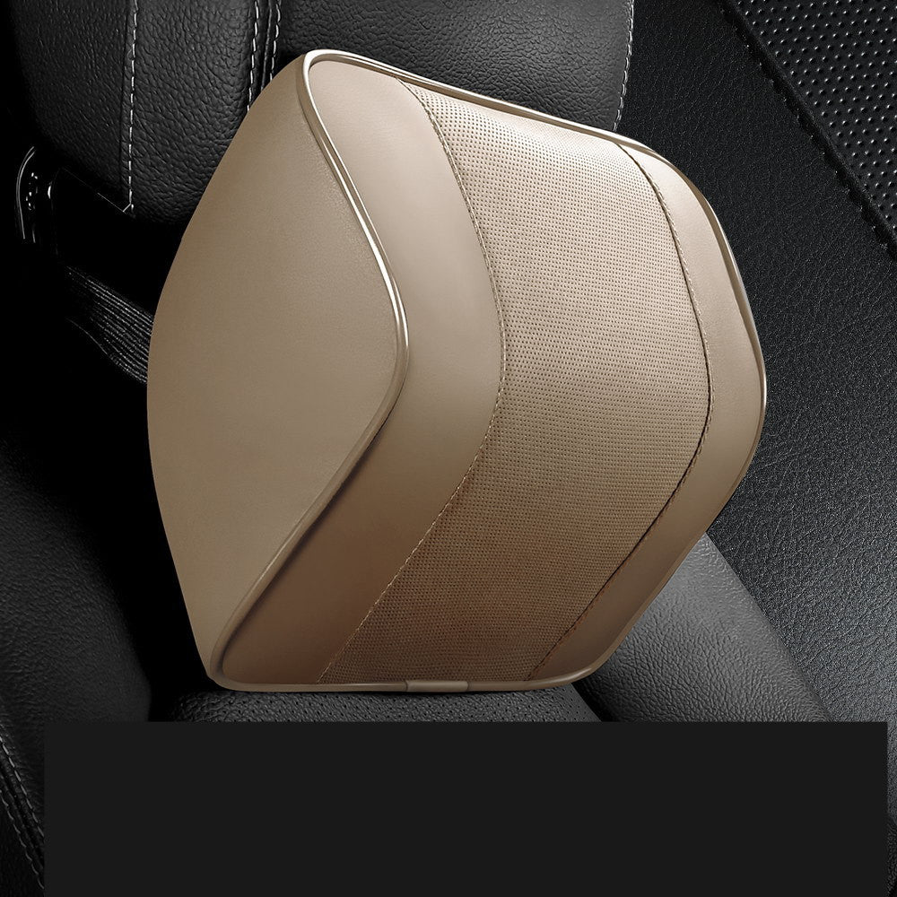 Premium Memory Foam Car Neck & Lumbar Support Pillow