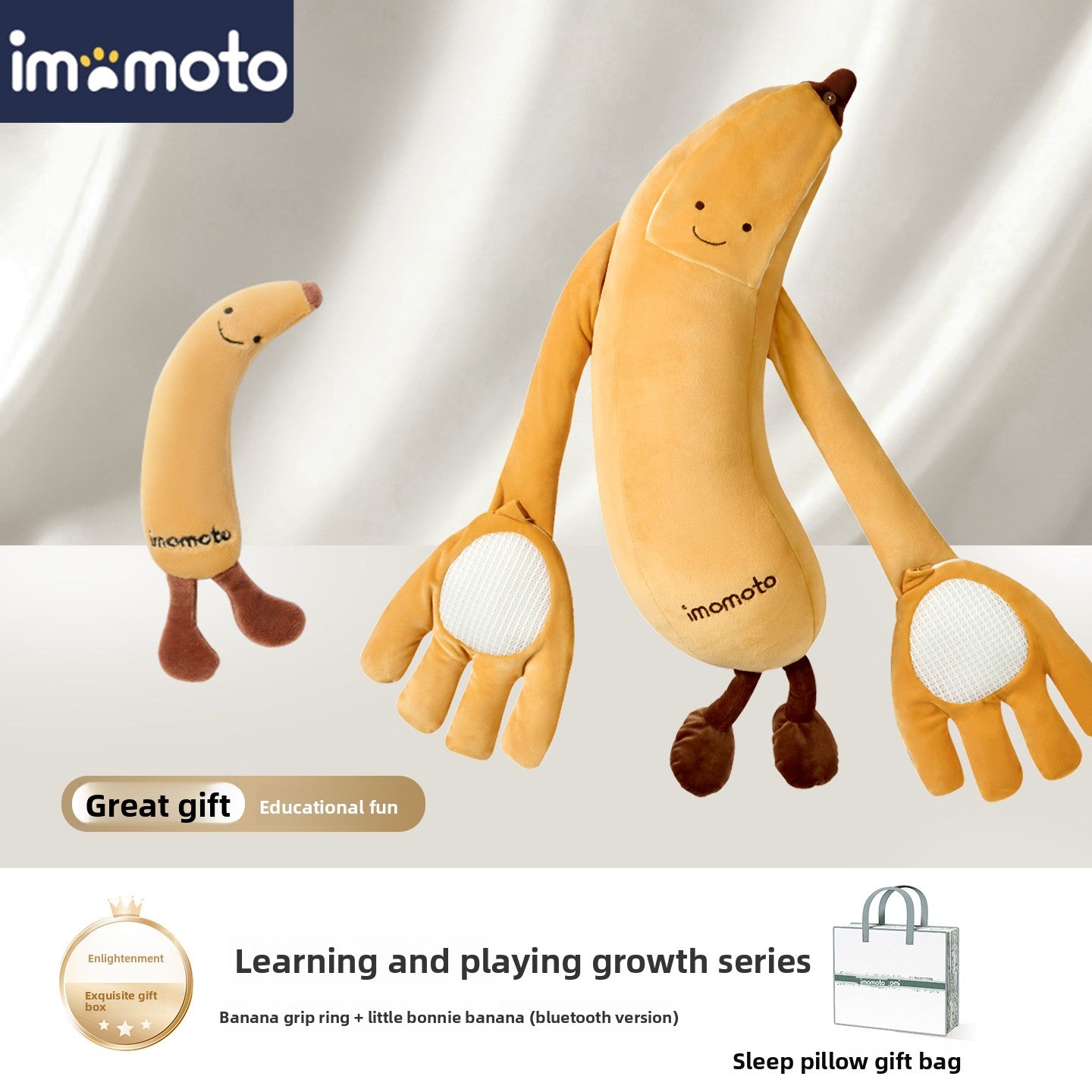 Newborn Soothing Plush Doll with Bluetooth Lullabies