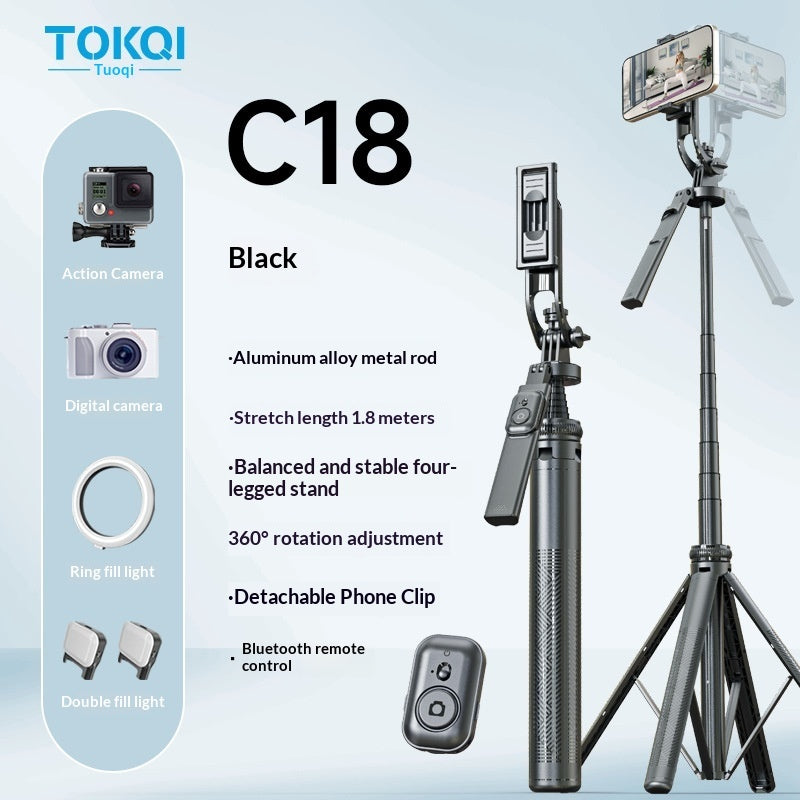 C17 Smartphone Selfie Stick Smart Stabilized Extendable Gimbal With Full Auto Mode