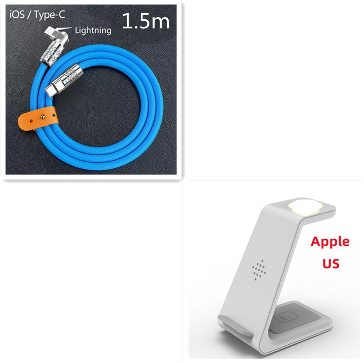 3-in-1 Fast Wireless Charging Station