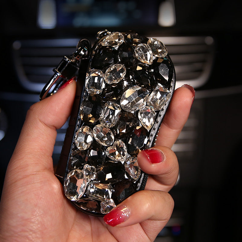 Premium Diamond Car Key Case for GM - Elegant Protection