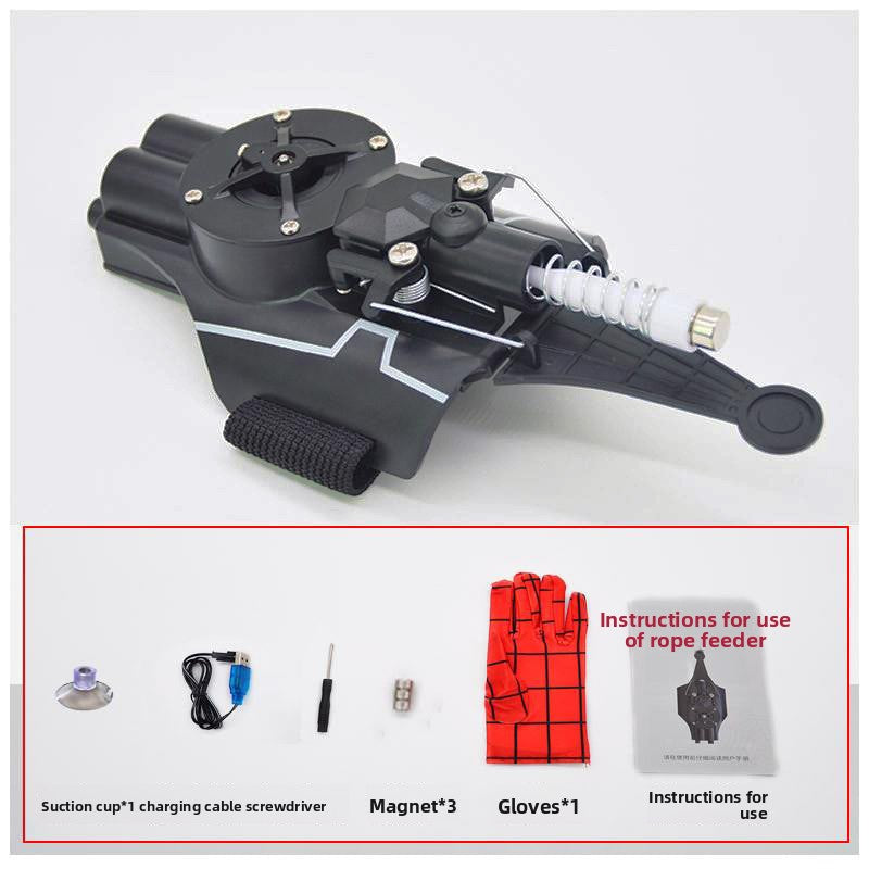 Automatic Electric Spider Web Launcher Toy