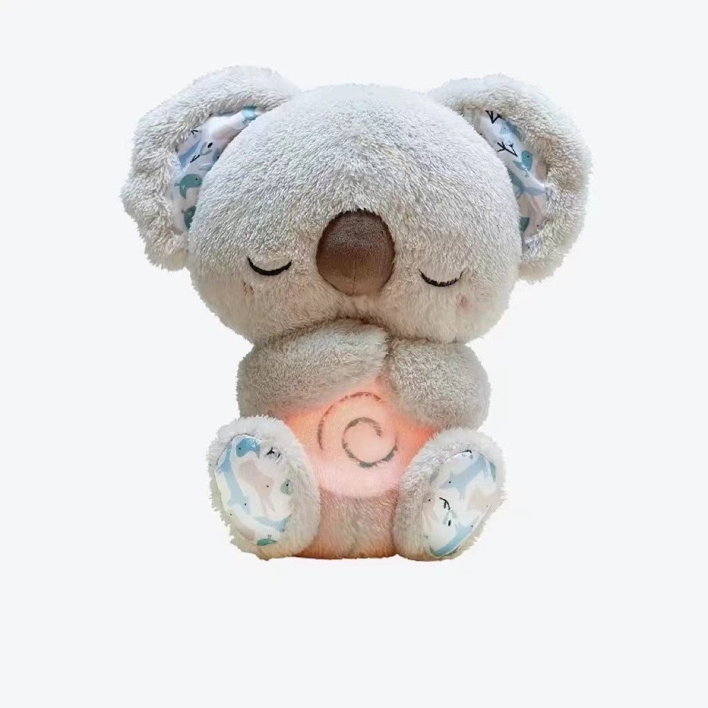 Soft Plush Music Breathing Otter Toy