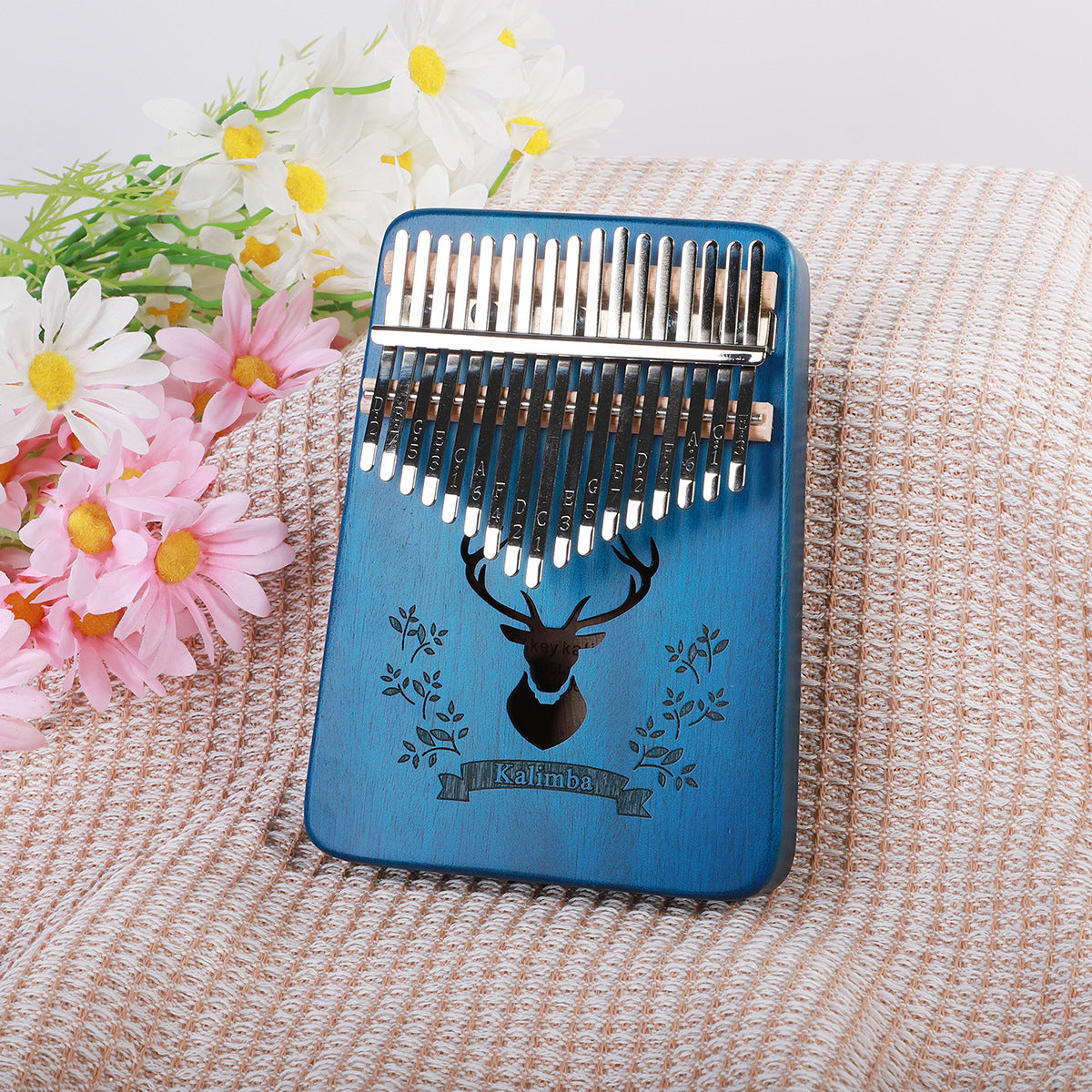 Kalimba Thumb Piano with 21/17 Notes