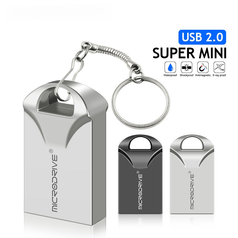 Mini High-Speed Metal USB Drive with Large-Capacity Storage