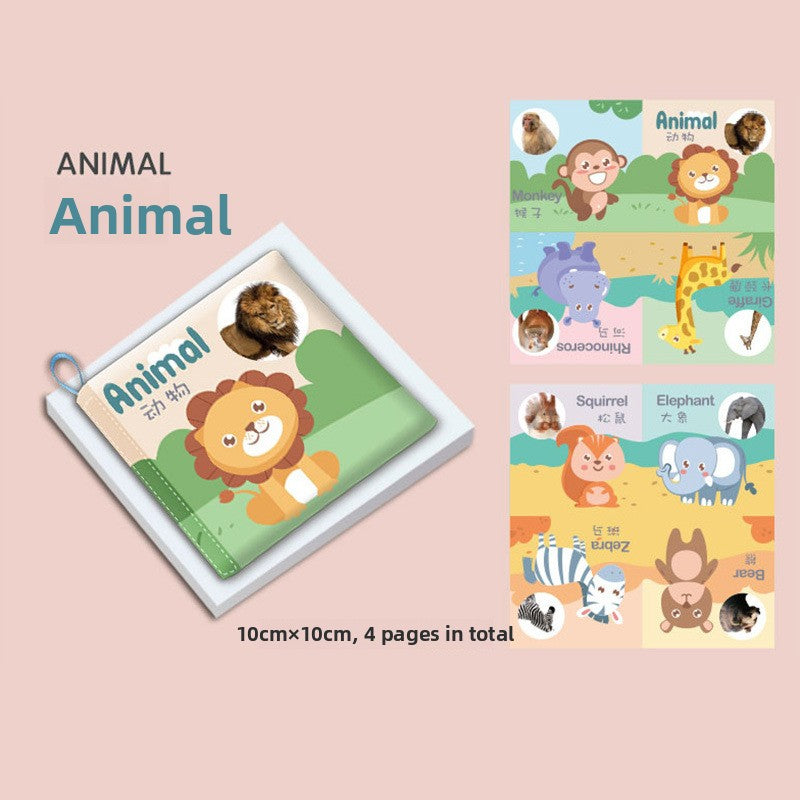 Baby Cloth Book Early Education Sensory Toy