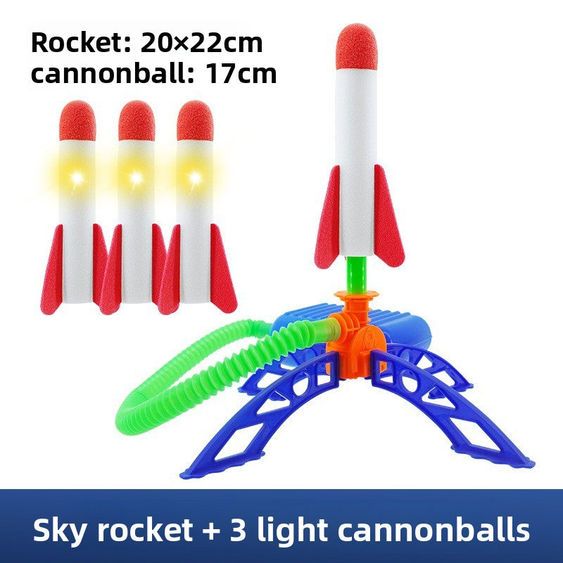 Children's Foot-Powered Luminous Rocket