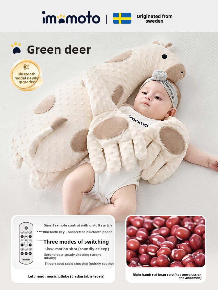 Newborn Soothing Plush Doll with Bluetooth Lullabies