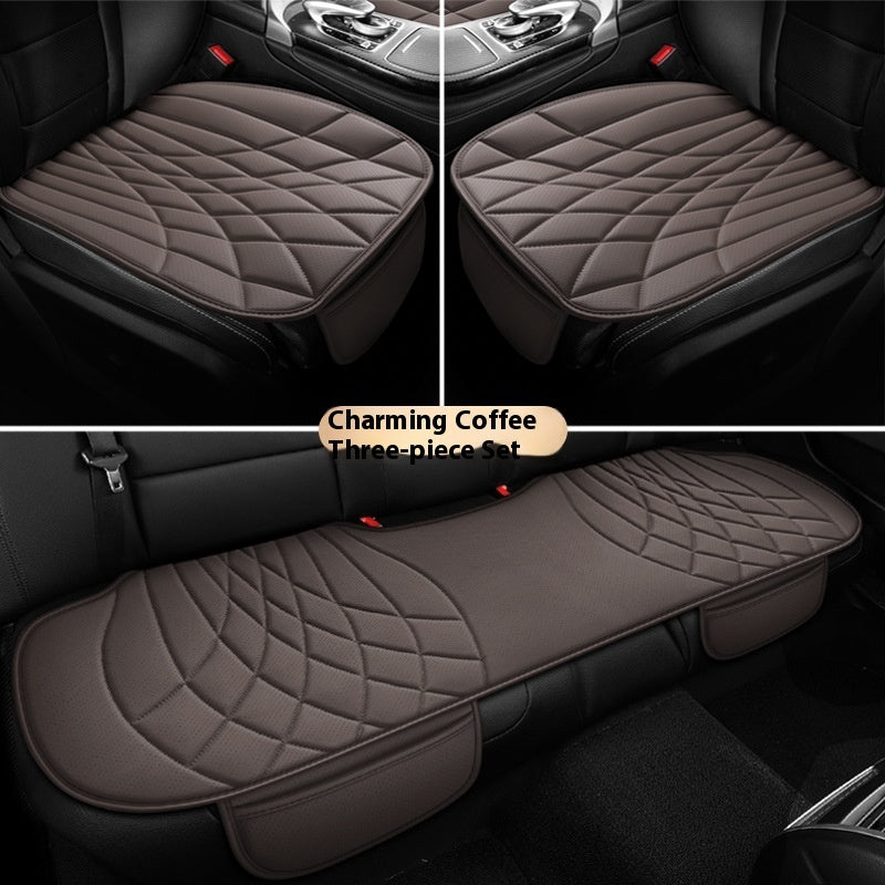Universal Leatherette Car Seat Covers - Five-Seat Set