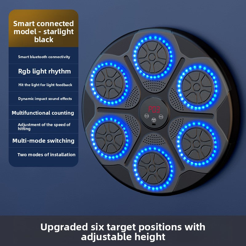 Smart Music Boxing Machine with LED Targets