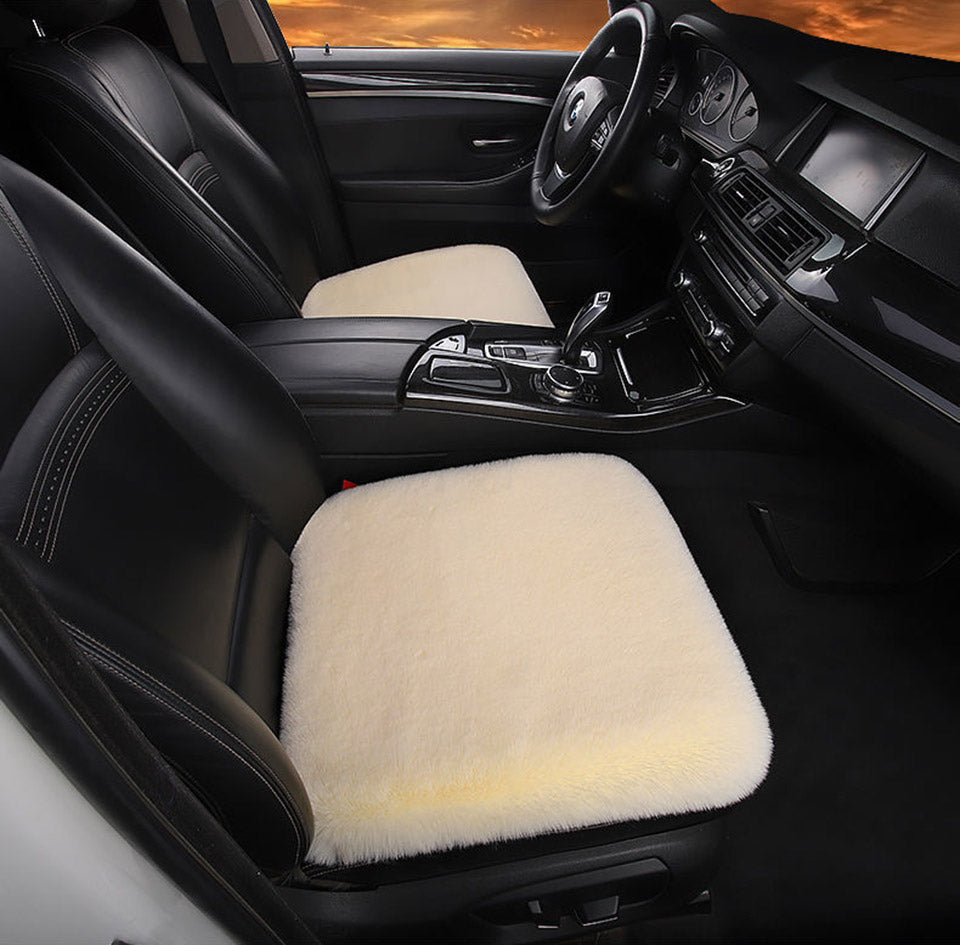 Premium Plush Car Seat Cushion