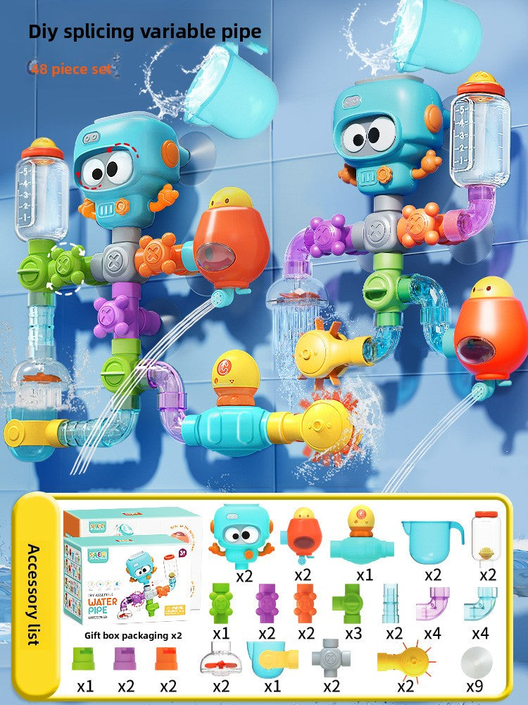 Children's Pull-Out Water Cannon Toy