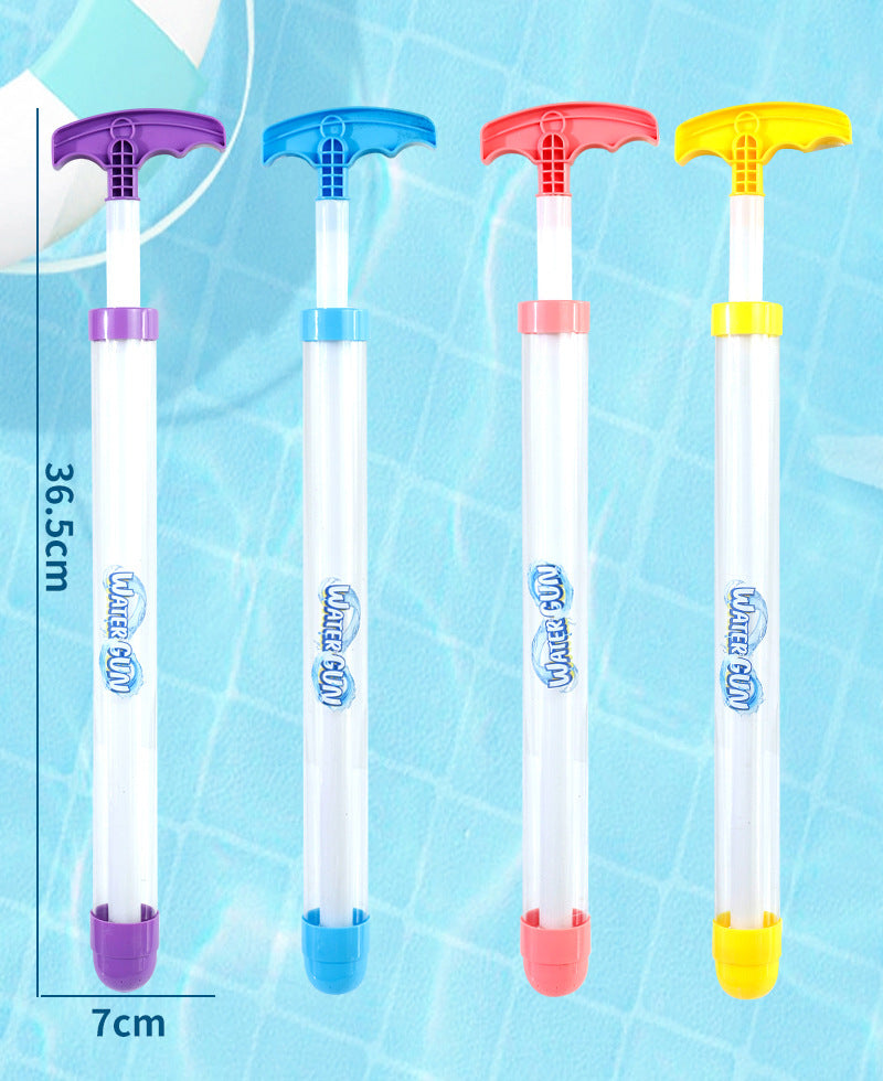 Pull-out water gun toy