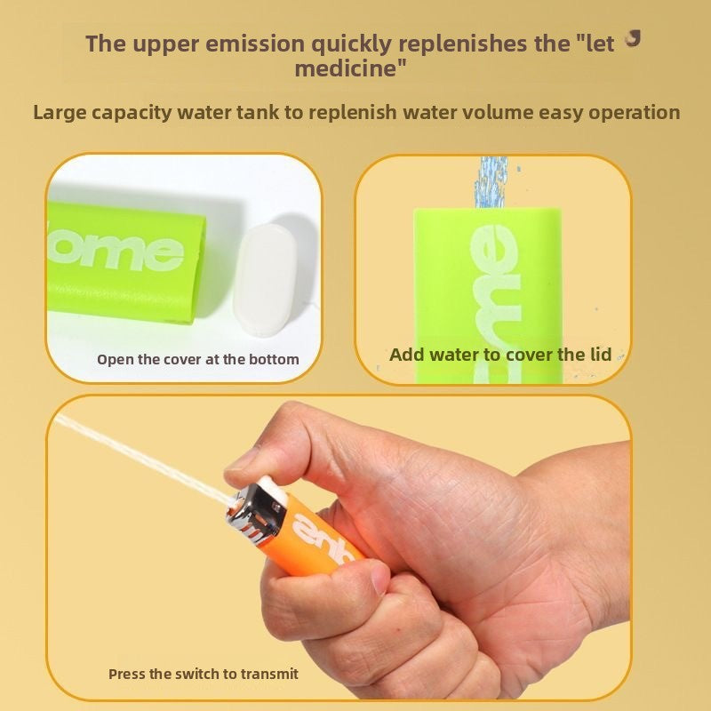 Lighter-Shaped Water Gun Toy for Outdoor Fun