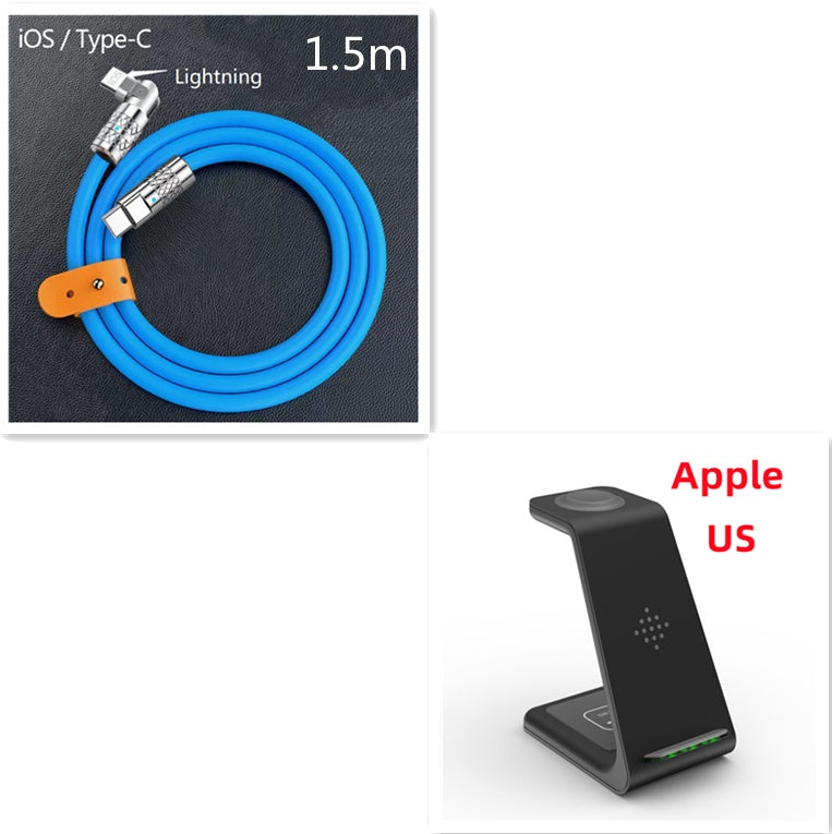 3-in-1 Fast Wireless Charging Station