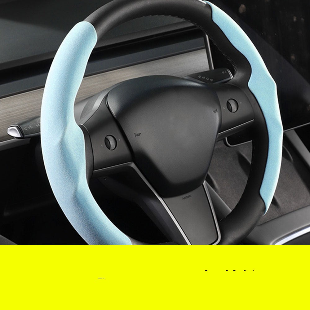 Premium Suede Steering Wheel Covers (Pair)