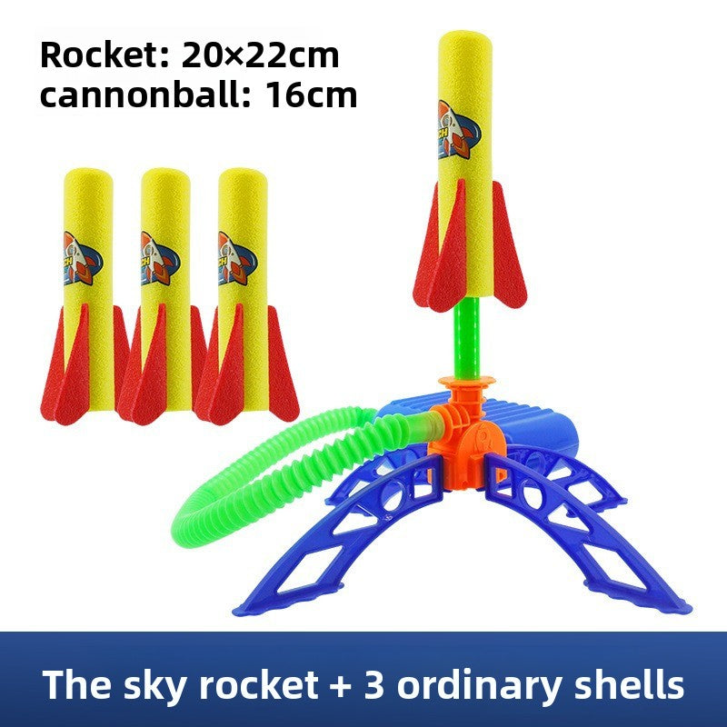 Children's Foot-Powered Luminous Rocket