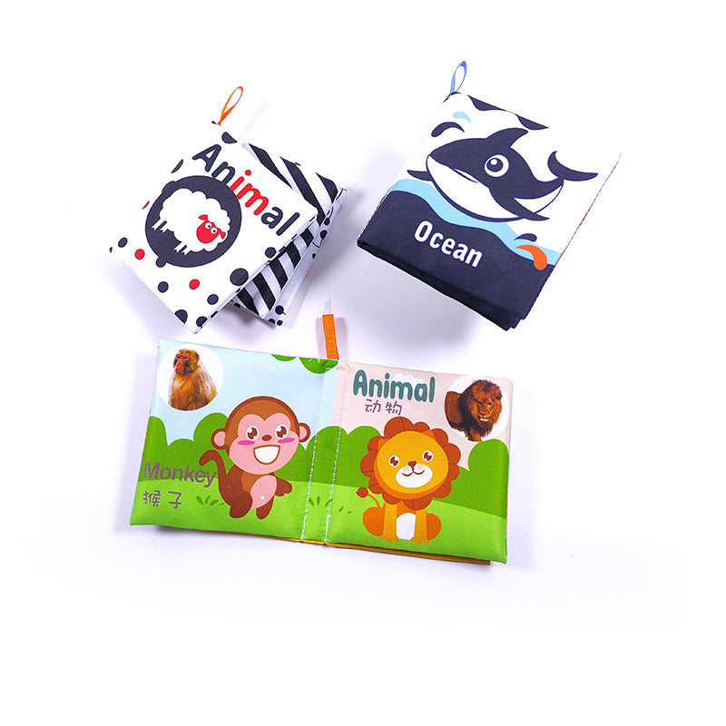 Baby Cloth Book Early Education Sensory Toy
