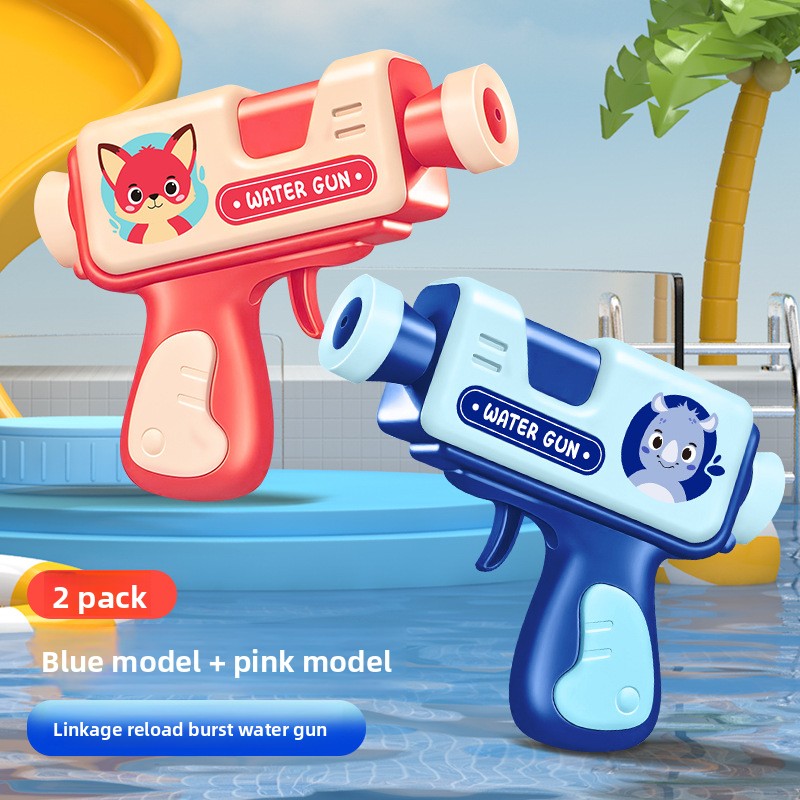 Kids' Linked Water Gun Toy for Summer Outdoor Play