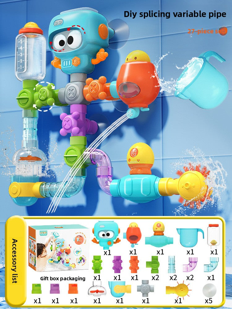 Children's Pull-Out Water Cannon Toy