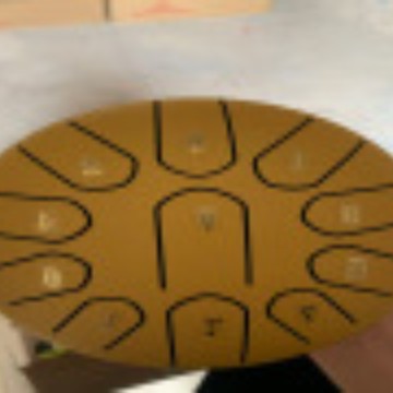 Professional Steel Tongue Drum with Hammer and Accessories