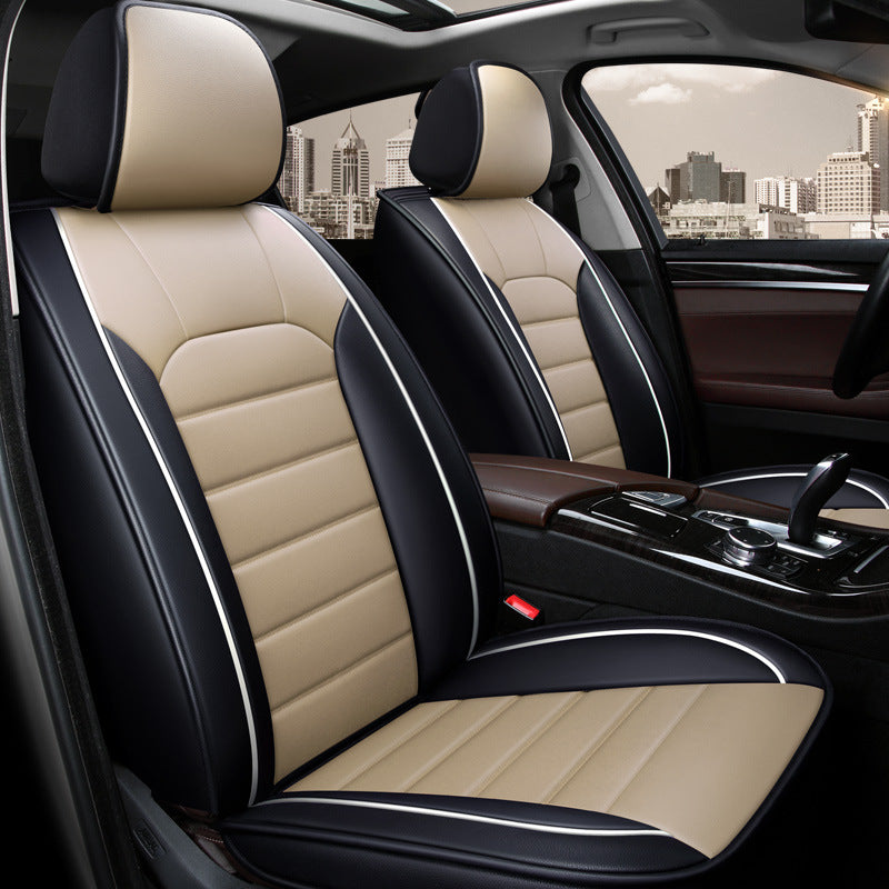 Premium Universal Leather Car Seat Cushion