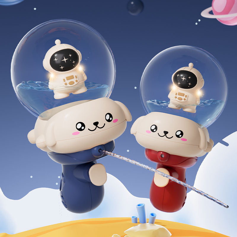 Cartoon LED Press Water Gun for Kids