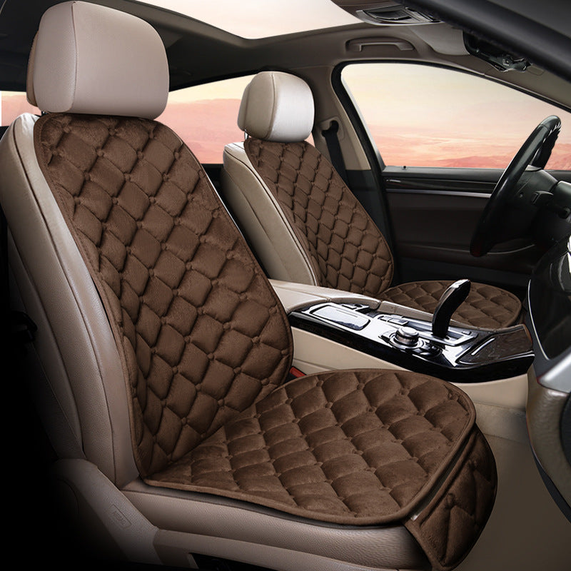 Plush Winter Car Seat Cushion
