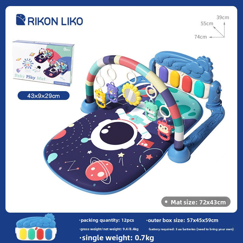 Interactive Crawling Game Mat for Infant Motor Skills and Early Sensory Learning Play