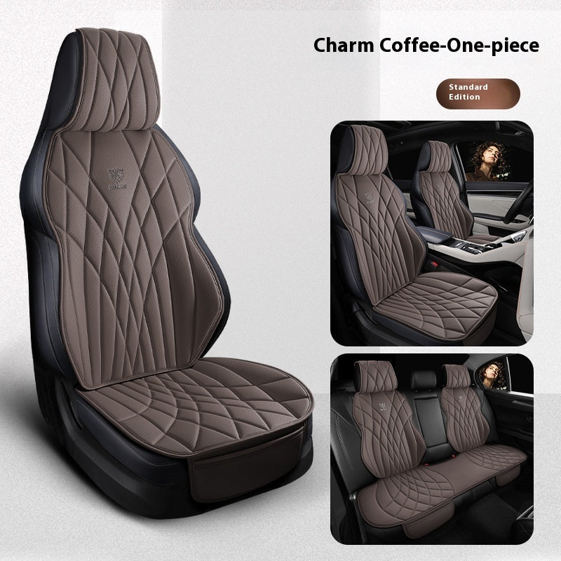 Universal Leatherette Car Seat Covers - Five-Seat Set