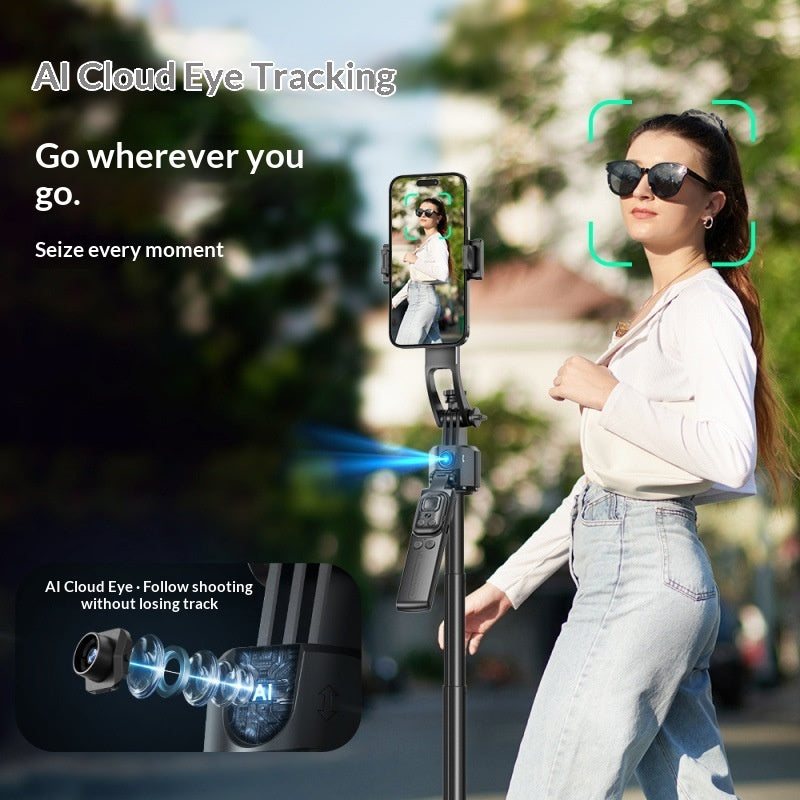 C17 Smartphone Selfie Stick Smart Stabilized Extendable Gimbal With Full Auto Mode