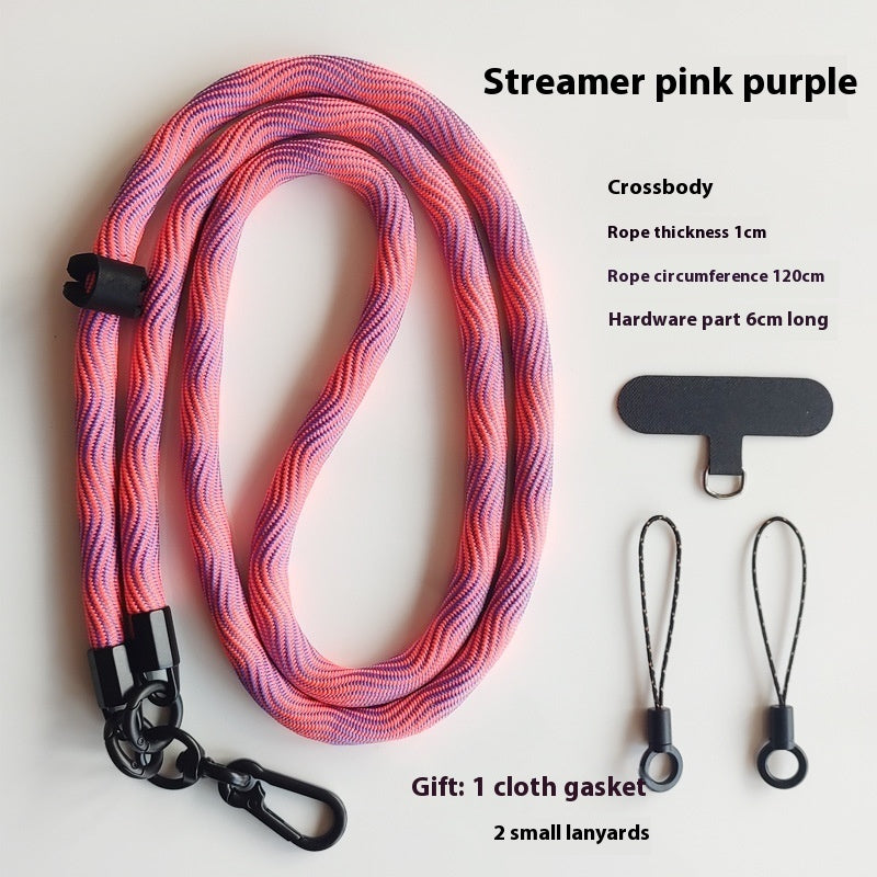 Mobile Phone Lanyard Crossbody Can Back Anti-lost Rope Drop-resistant Sling