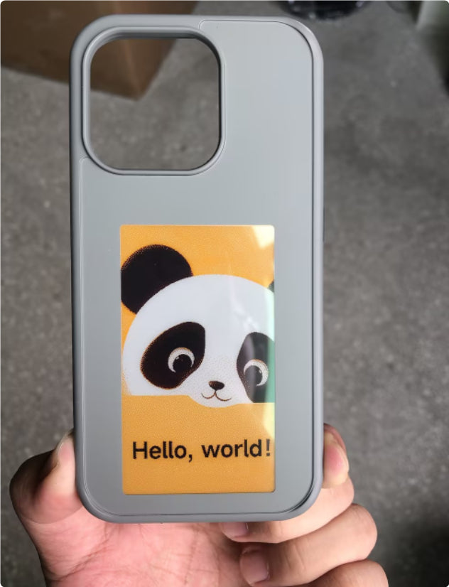 E-Ink Personalized Phone Case for iPhone