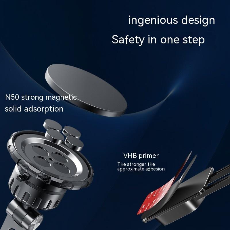 Suspension Screen Car Mobile Phone Bracket Telescopic Folding Navigation Bracket