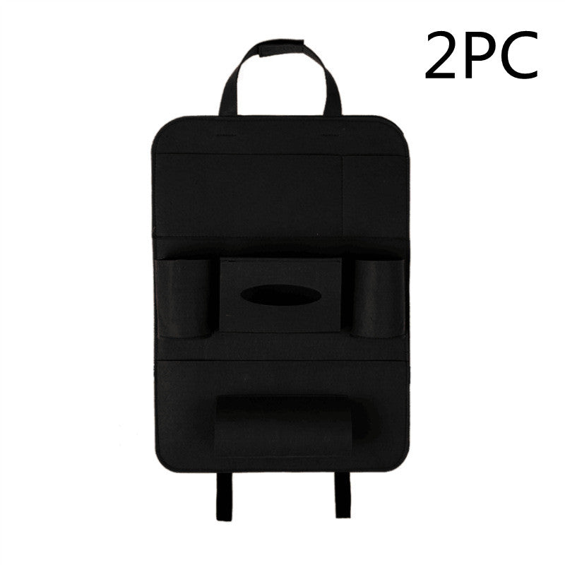 Premium Wool Felt Car Backseat Organizer