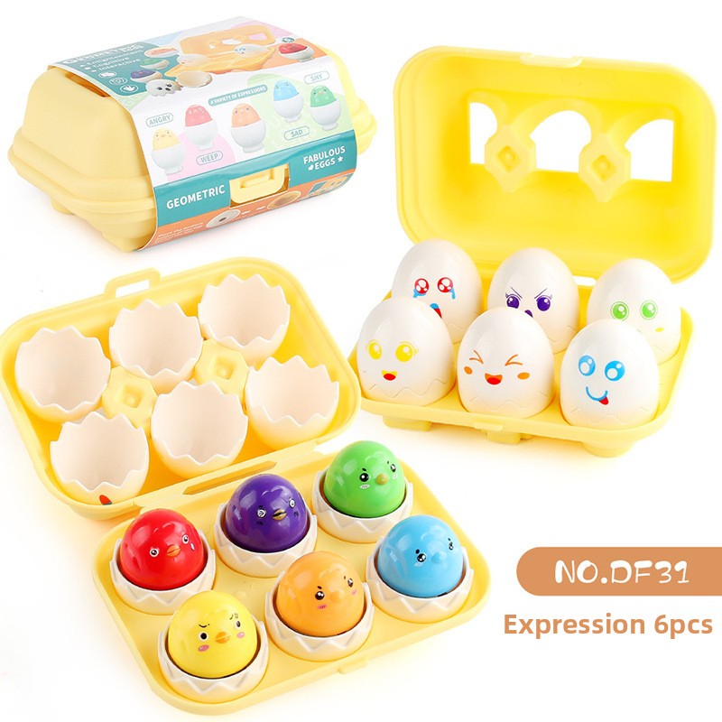Twistable Simulation Egg Toys for Babies