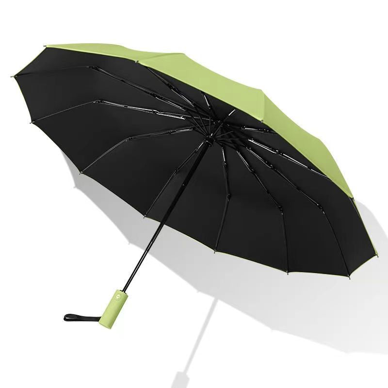 The fully automatic umbrella is suitable for both sunny and rainy days