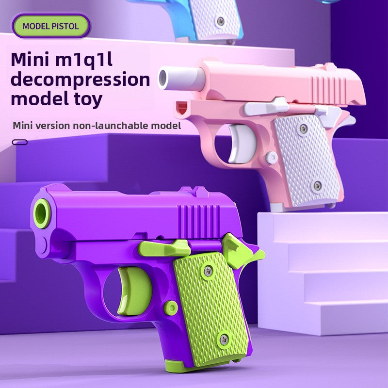 Gravity-Powered 1911 Toy Carrot Gun