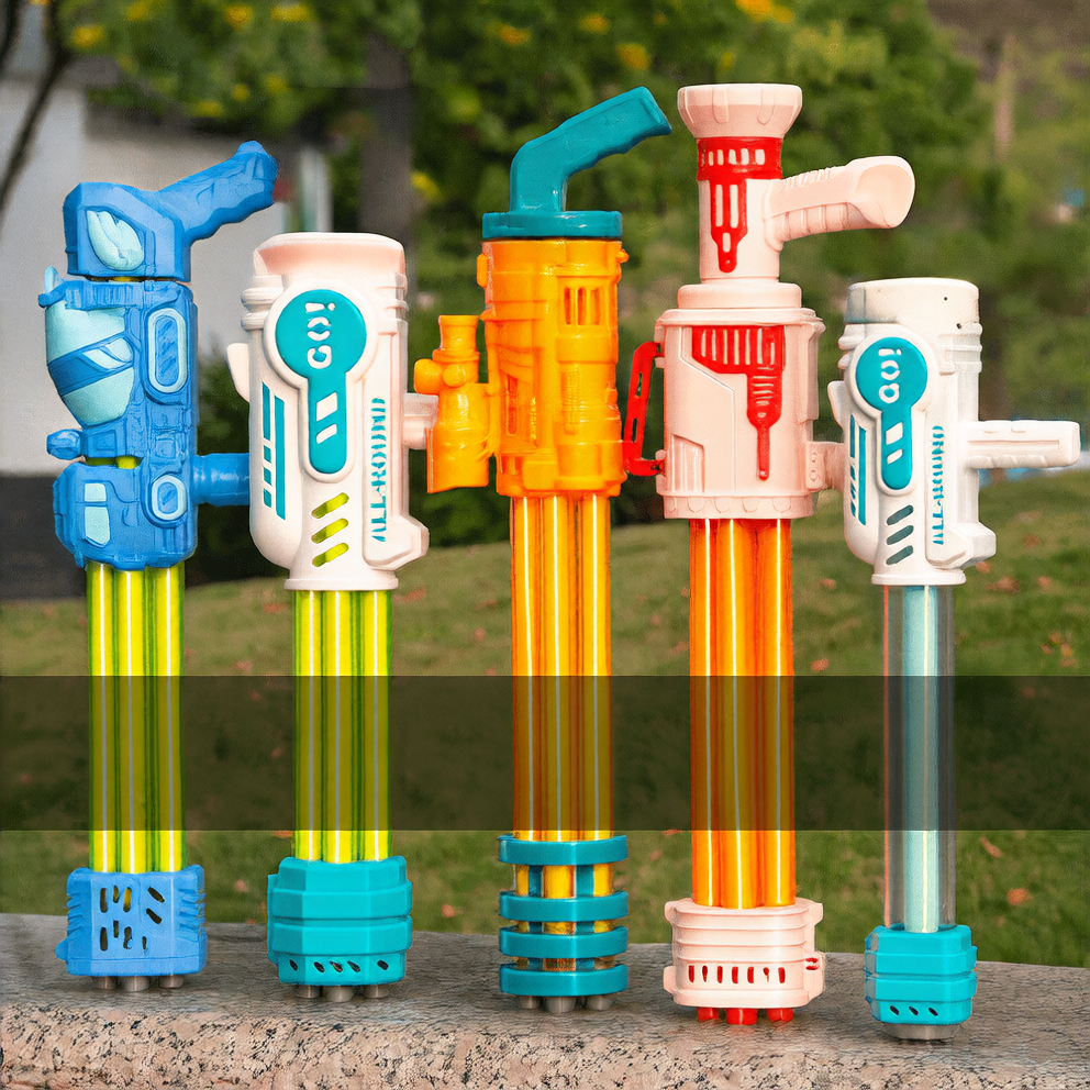 Children's pull-out water spray toys