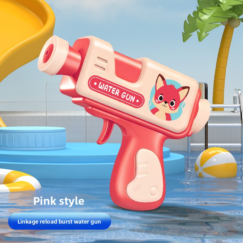 Kids' Linked Water Gun Toy for Summer Outdoor Play