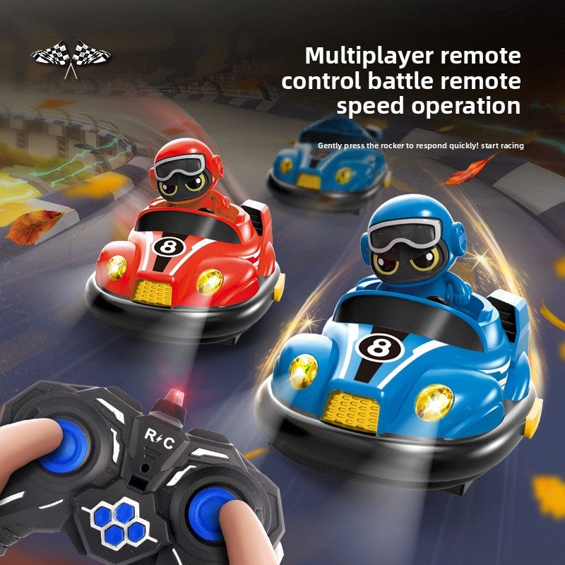 Remote control bumper car toy