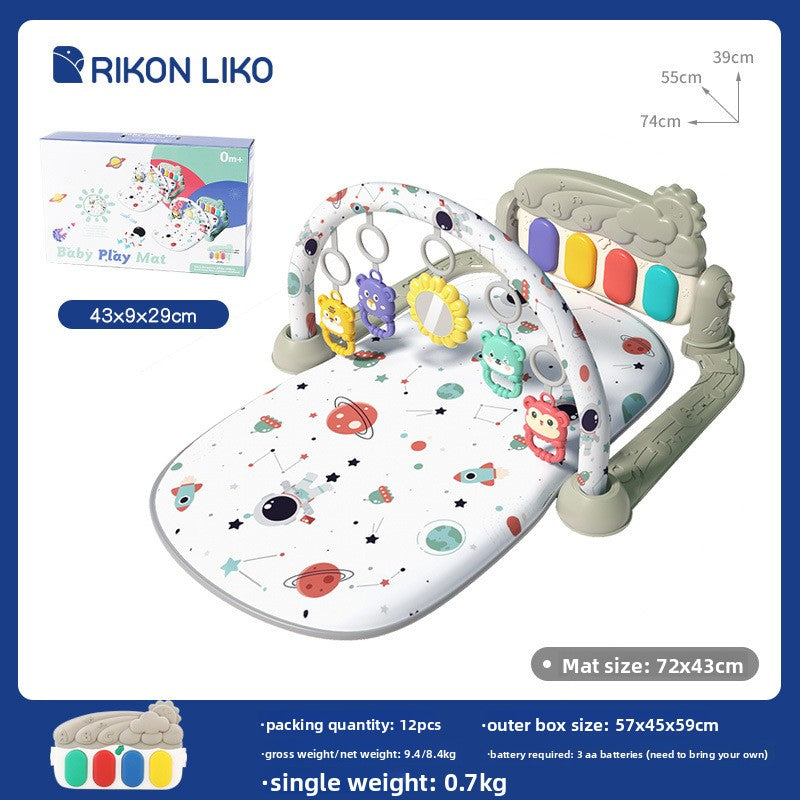 Interactive Crawling Game Mat for Infant Motor Skills and Early Sensory Learning Play