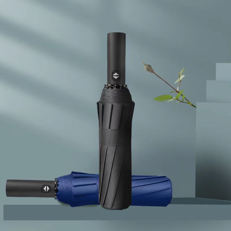 The fully automatic umbrella is suitable for both sunny and rainy days
