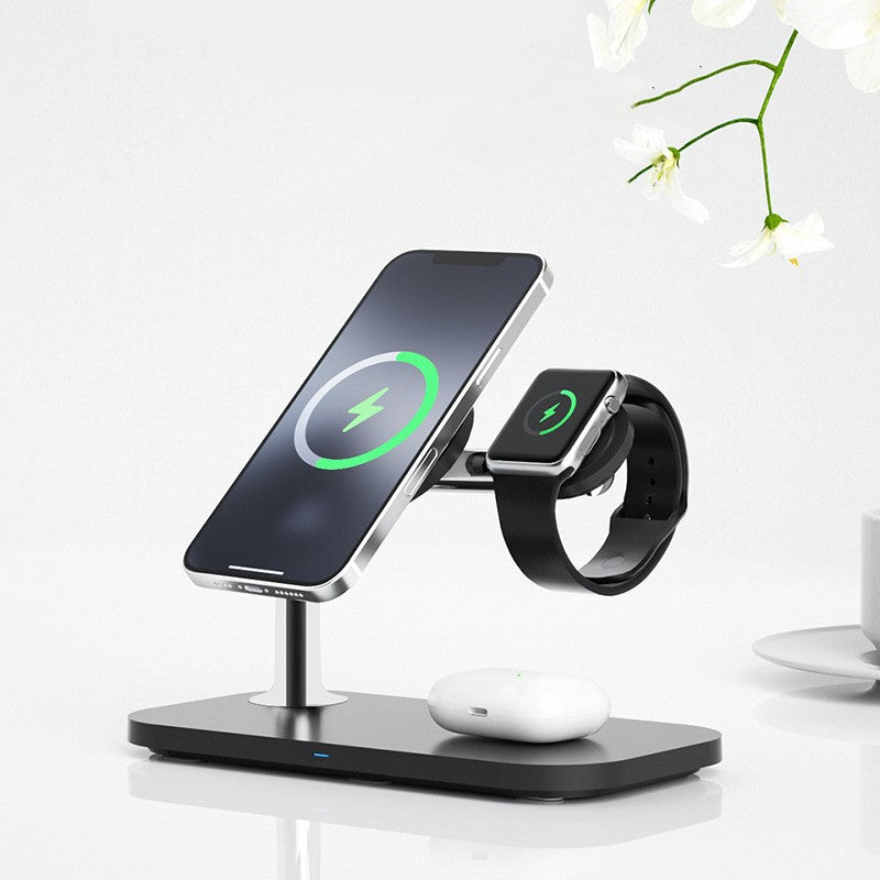 Magnetic 3-in-1 Wireless Charging Stand