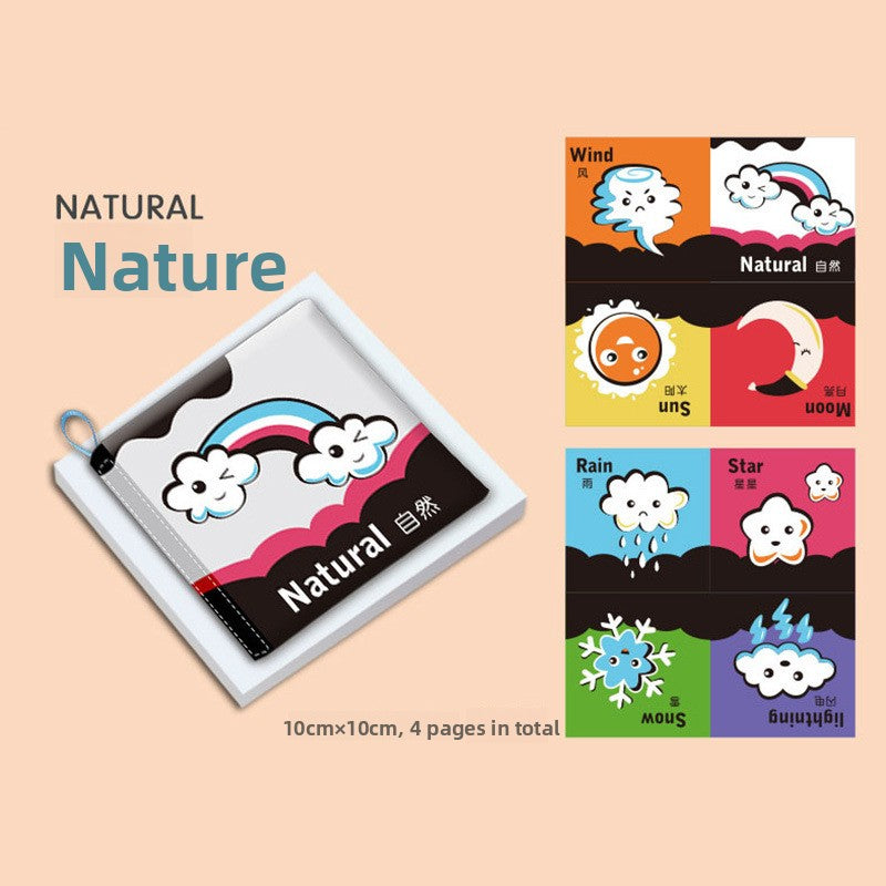 Baby Cloth Book Early Education Sensory Toy