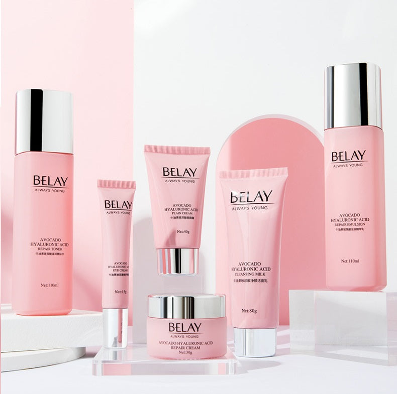 Premium 6-Piece Skincare Set with Hyaluronic Acid