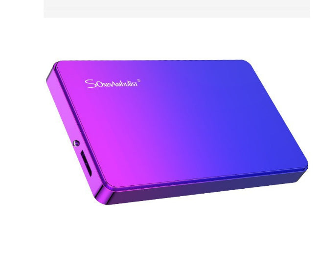 1TB Mobile External Hard Drive - Purple